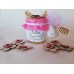 bomboniera battesimo - vasetto miele 125 gr con decorazione a Farfalla