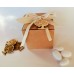 Bomboniera Prima comunione vaso miele 125 gr o 250 gr in scatola cartone bio - decorazione: albero della vita in legno