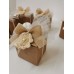 Bomboniera Prima comunione - decorazione calice in resina quadrifoglio (vasetto miele 125 o 250 grammi)