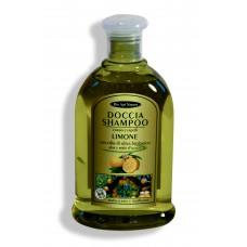 Doccia Shampoo: limone con olio d'oliva, miele e aloe biologici 300ml