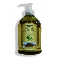 Sapone liquido · mani · viso · corpo all'olio di oliva biologico con miele d'acacia e aloe vera - 300 ml