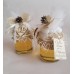 bomboniera per matrimonio vaso miele 250 gr - decorazione: pigna naturale