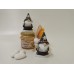 Bomboniera Prima comunione - decorazione gnomo in resina portafortuna  (vasetto miele 125 o 250 grammi)
